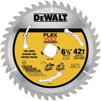 FlexVolt&reg; TrackSaw Blade, 6-1/2", 42 Teeth, Wood Use Northern Industrial Supply Inc.