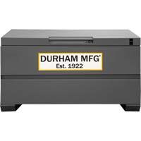Jobsite Storage Box, 48" x 24" x 27-13/16", Steel, Grey Northern Industrial Supply Inc.