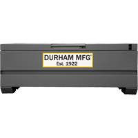 Jobsite Storage Box, 60" x 24" x 22-3/4", Steel, Grey Northern Industrial Supply Inc.