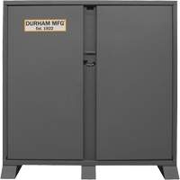 Jobsite Storage Shelving Cabinet, Steel, 47.5 Cubic Feet, Grey Northern Industrial Supply Inc.