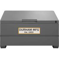 Jobsite Sloped Lid Storage Box, 60" x 30" x 39-3/8", Steel, Grey Northern Industrial Supply Inc.