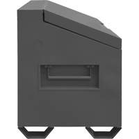 Jobsite Sloped Lid Storage Box, 60" x 30" x 39-3/8", Steel, Grey Northern Industrial Supply Inc.