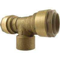 Raccord de tuyau d'air en T Quickline, Laiton, 1/2" Northern Industrial Supply Inc.