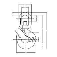 Latched Swivel Hoist Hook Northern Industrial Supply Inc.