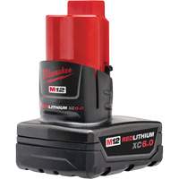 M12 Redlithium XC6.0 Battery, Lithium-Ion, 12 V, 6 Ah Northern Industrial Supply Inc.
