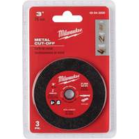 Metal Cut Off Wheel, 3" x 0.04", 3/8" Arbor Northern Industrial Supply Inc.