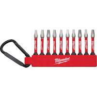 Jeu dembouts pour tournevis &agrave; chocs Shockwave, Carr&eacute;e, #2, Prise 1/4" Northern Industrial Supply Inc.