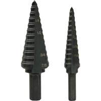 Step Bit Set, 1/8"/3/16" - 1/2"/7/8"  Northern Industrial Supply Inc.