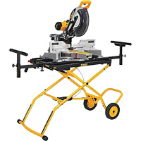 Double Bevel Sliding Compound Mitre Saw with Heavy-Duty Rolling Stand Northern Industrial Supply Inc.