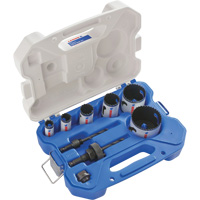 Plumber Bi-Metal Hole Saw Set, 9 Pieces Northern Industrial Supply Inc.