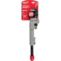 Cheater Adaptable Pipe Wrench, 2-1/2" Jaw Capacity, 18"/11"/24" Long Northern Industrial Supply Inc.
