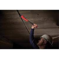 Cheater Adaptable Pipe Wrench, 2-1/2" Jaw Capacity, 18"/24"/10" Long, Powder Coated Finish, Ergonomic Handle Northern Industrial Supply Inc.