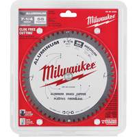Aluminum Cutting Circular Saw Blade, 7-1/4", 56 Teeth, Plastic/Fibreglass/Non-Ferrous Use Northern Industrial Supply Inc.