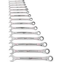 Ratcheting Wrench Set, Combination, 15 Pieces, Imperial Northern Industrial Supply Inc.