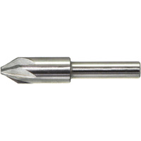 DRILLCO Chatterless Countersink, 3/16", High Speed Steel, 60° Angle, 6 Flutes Northern Industrial Supply Inc.