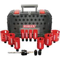 General Purpose Bi-Metal Hole Saw Set, 14 Pieces Northern Industrial Supply Inc.