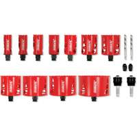 Plumber's Bi-Metal Hole Saw Set, 17 Pieces Northern Industrial Supply Inc.