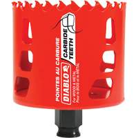 Wood & Metal Hole Saw, 3", 2-3/8" Depth of Cut, Carbide Northern Industrial Supply Inc.
