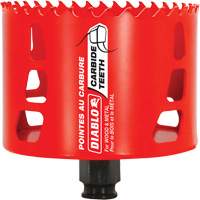 Wood & Metal Hole Saw, 3-5/8", 2-3/8" Depth of Cut, Carbide Northern Industrial Supply Inc.