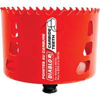 Wood & Metal Hole Saw, 4", 2-3/8" Depth of Cut, Carbide Northern Industrial Supply Inc.