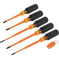 Slim-Tip Insulated Screwdriver Set, 1000 V, 6 Pcs Northern Industrial Supply Inc.