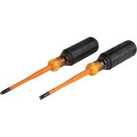 Slim-Tip Insulated Screwdriver Set, 1000 V, 2 Pcs Northern Industrial Supply Inc.