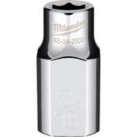 SAE Socket with Four Flat Sides, 3/8", 1/2" Drive, 6 Points Northern Industrial Supply Inc.