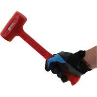 One-Piece Dead Blow Hammer, 10.5 lbs., Smooth Grip, 30" L Northern Industrial Supply Inc.