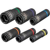 2-in-1 6-Piece Socket Set, 6 Pcs, Impact, Deep Northern Industrial Supply Inc.
