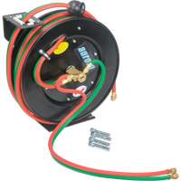 Welding Hose Reel, Welding Gases, 1/4" x 25', Single Hose, 300 psi Northern Industrial Supply Inc.