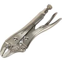 Locking Pliers with Wire Cutter, 5" Length, Curved Jaw Northern Industrial Supply Inc.