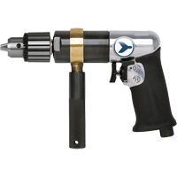 AD12VSRK Variable Speed Air Drill, 6 CFM, 1/4" NPT, 82 dBA, 1/2" Chuck, Keyed Northern Industrial Supply Inc.