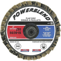 Disque &agrave; feuillets PowerBlend Roll-On, 2" x Type R, Grain Z80 Northern Industrial Supply Inc.