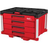 Boîte &agrave; outils avec 4 tiroirs PackOut, 16-3/10" x 22-1/5" x 14-3/10", Rouge Northern Industrial Supply Inc.