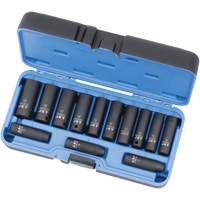 PS1338DM Jeux - douilles, 13 Mcx, Chocs, Prise de 3/8", Profond Northern Industrial Supply Inc.