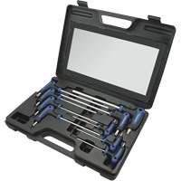 JTTK-9 Jeu de cl&eacute;s hex avec manche en T, 9 mcx, Torx Northern Industrial Supply Inc.