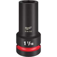 Shockwave Impact Duty Thin Wall Extra Socket, Impact, 1-1/16", 1" Drive, 6 Points, Deep Northern Industrial Supply Inc.