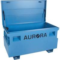 Coffre &agrave; outils de chantier, 48" x 24" x 27-3/5", Acier, Bleu Northern Industrial Supply Inc.
