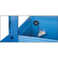 Coffre &agrave; outils de chantier, 60" x 24" x 27-1/2", Acier, Bleu Northern Industrial Supply Inc.