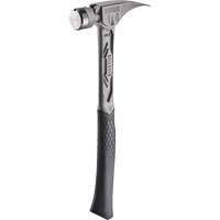 Marteau de charpente en titane lisse TIBONE, 14 oz, Prise en Acier plein, 15-1/4" lo Northern Industrial Supply Inc.