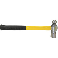 IBP-24F Ball Pein Hammer, 24 oz. Head Weight, Plain Face, Fibreglass Handle Northern Industrial Supply Inc.