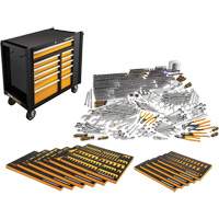 Master Mechanic's Hand Tool Set & Mobile Work Station, 614 Pieces Northern Industrial Supply Inc.