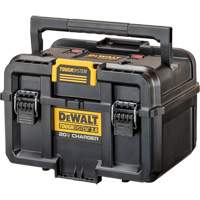 Chargeur 20V &agrave; deux ports ToughSystem 2.0, 14" x 15" x 9", Noir/Jaune Northern Industrial Supply Inc.
