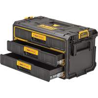 Unit&eacute; &agrave; trois tiroirs ToughSystem 2.0, 21-4/5" x 12-3/10" x 12-3/5", Noir/Jaune Northern Industrial Supply Inc.