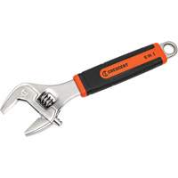 Adjustable Wrench, 8" L, 2-1/5"/31 mm Max Width, Chrome/Polished Northern Industrial Supply Inc.