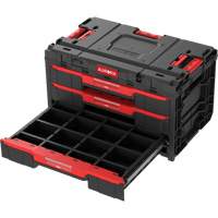 Arx&reg; 3-Drawer Toolbox, 23-1/10" x 15" x 13-2/5", Black Northern Industrial Supply Inc.