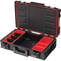 Arx Small Toolbox, 23" x 15" x 7-1/2", Black Northern Industrial Supply Inc.