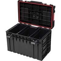 Arx Large Toolbox, 23" x 15-1/5" x 16-1/2", Black Northern Industrial Supply Inc.