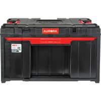 Arx&reg; Single Drawer Toolbox, 11-1/5" W x 18-3/10" D x 9-1/10" H, Black/Red Northern Industrial Supply Inc.