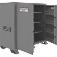 Jobsite Storage Cabinet, Steel, 59 Cubic Feet, Grey Northern Industrial Supply Inc.